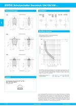 Schutzschalter thermisch 104/105/106 - 4