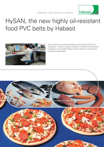 HySAN Food Conveyor Belts