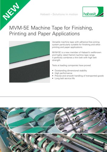 MVM-5E Machine Tape