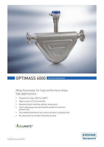 OPTIMASS 6000 Marine