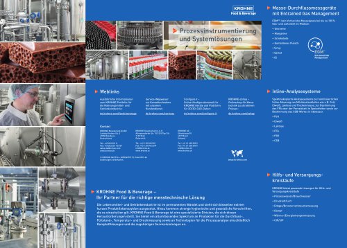 Process Instrumentation Food