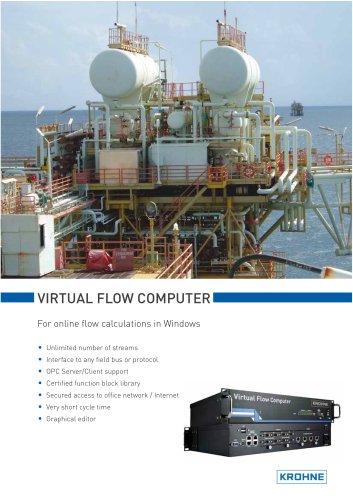 Virtual flow computer