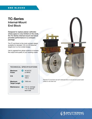 TC end block datasheet