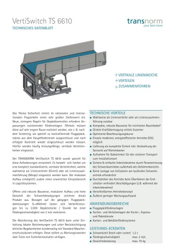 TS 6610 VertiSwitch