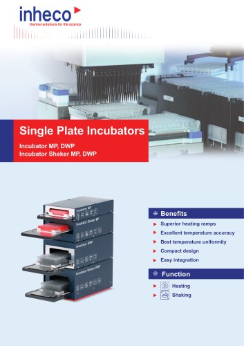 Single Plate Incubators