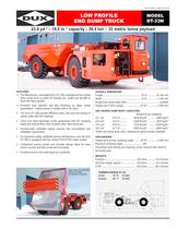 Low Profile End Dump Truck (DT-33N)