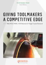 GIVING TOOLMAKERS  A COMPETITIVE EDGE