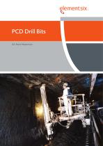 PCD drill bits