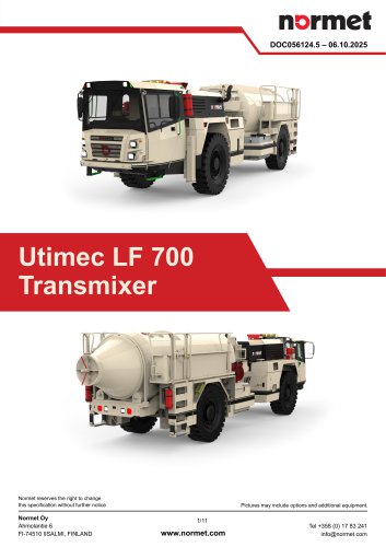 Utimec LF 700 Transmixer
