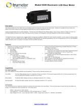 Model 6320 Electronic LCD Hour Meter