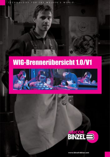 WIG- Brennerübersicht 1.0/V1