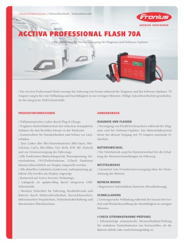 ACCTIVA Professional Flash