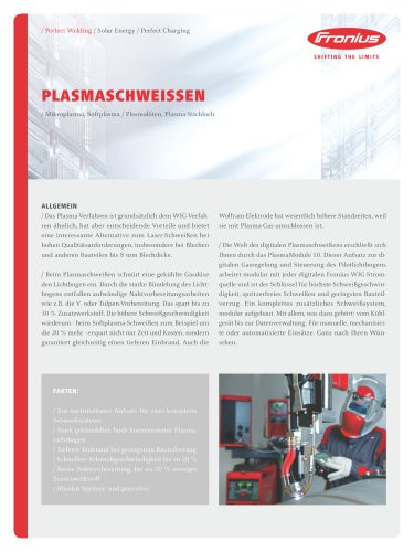 Plasma welding