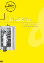CLASSIC line - mit klassischen und Einhand-Flügeltüren - Typ 90-1