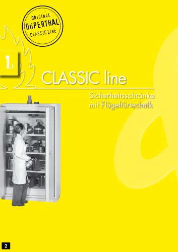 CLASSIC line - mit klassischen und Einhand-Flügeltüren - Typ 90