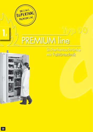 PREMIUM line - mit klassischen und Einhand-Falttüren - Typ 90