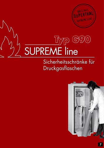 Sicherheits-Lagerschrank für Gasflaschen