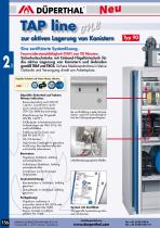 TAP line - für Versorgung aus Kanistern - Typ 90-8