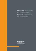 Katalog Kompakte Industrie-Radialventilatoren - 1