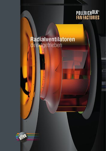 Radialventilatoren direktgetrieben