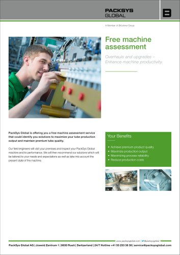 Free machine assessment