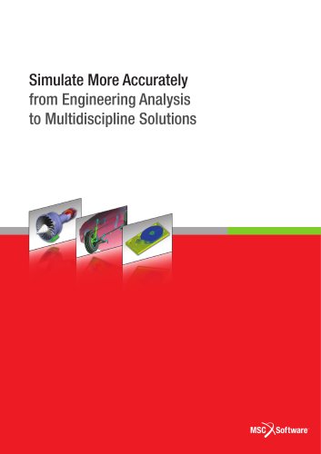 MD : Simulate more accurately from engineering analysis to multidiscipline solutions