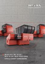 WLK series | Single-shaft shredder