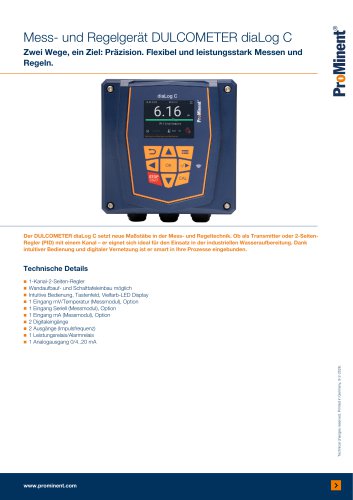  DULCOMETER diaLog C
