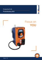 ProMinent Produktkatalog 2025 - Band 1: Dosiertechnik