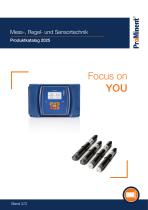 ProMinent Produktkatalog 2025 - Band 2: Mess-, Regel- und Sensortechnik