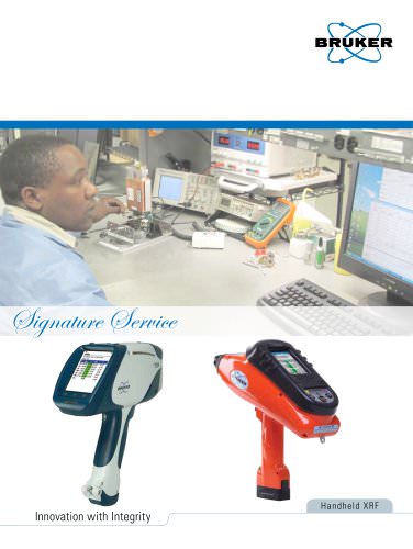 Signature Service, Handheld XRF