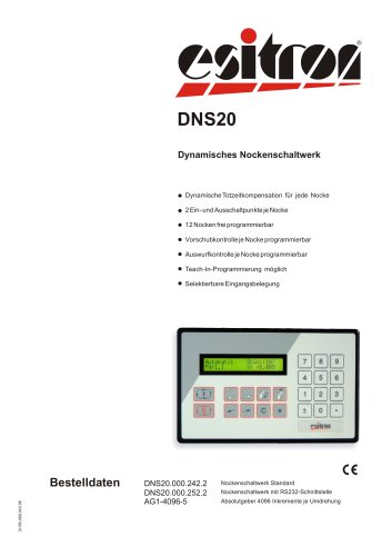 Cam Controller DNS 20