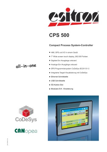 Compact Prozess System-Controller CPS 500