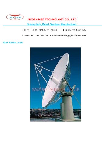 Dish Screw Jack