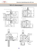 Spindelhubgetriebe RN - 16