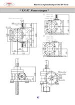 Spindelhubgetriebe RN - 19