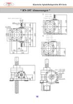 Spindelhubgetriebe RN - 20