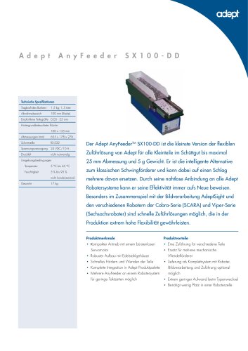 Adept AnyFeeder SX100-DD