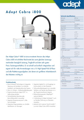 Adept Cobra i800