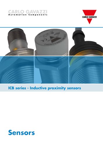 ICB series - Inductive proximity sensors