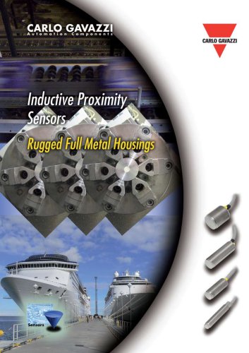 Inductive Proximity Sensors Rugged Full Metal Housings