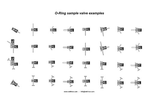 O-Ring Sample Valve - Examples