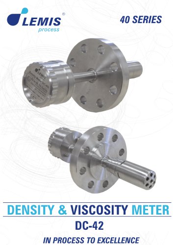 IN-TANK DENSITY & VISCOMETERS DC-42 SERIES