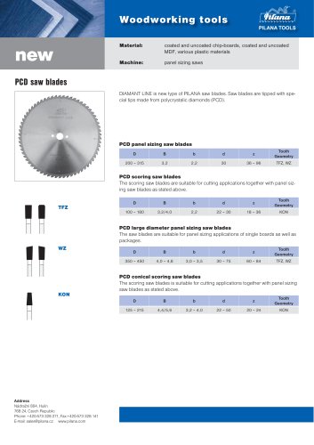 Diamond (PCD) Saw Blades