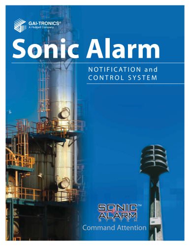 Sonic Alarm