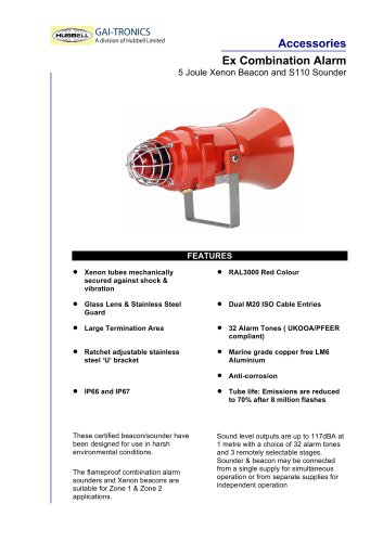 Sounder / Beacon Combined Ex