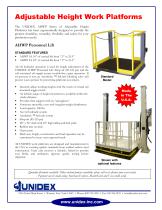 AHWP Work Platforms & Personnel Lifts