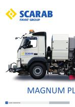 Scarab Magnum Plus Road Sweeper:   18-19 tonne GVW-10
