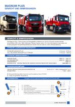 Scarab Magnum Plus Road Sweeper:   18-19 tonne GVW-7
