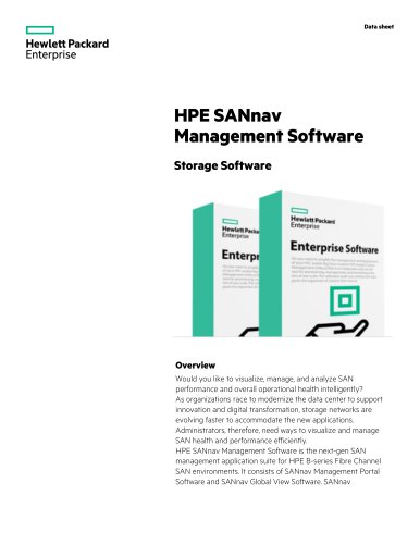 HPE SANnav Management Software